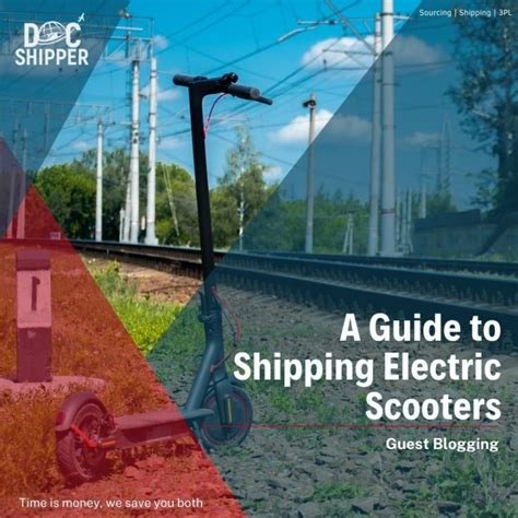 how to ship electric scooters